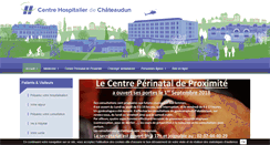 Desktop Screenshot of ch-chateaudun.fr